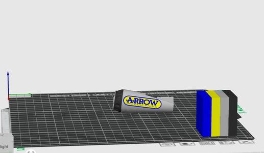 LOSI PROMOTO EXHAUST TERMINAL ARROW MARMITTA