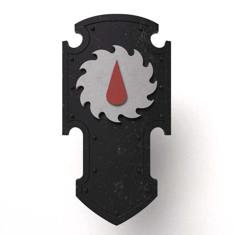 Flesh Tearers relic shield