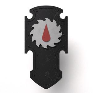 Flesh Tearers relic shield