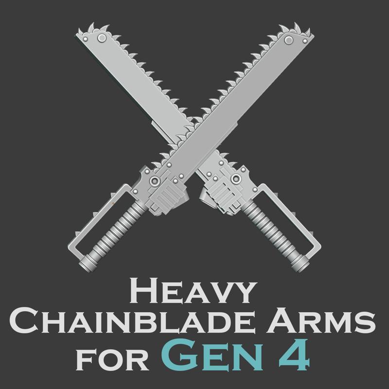 Gen 4 Heavy-Chainblade arms