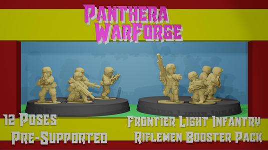 Frontier Light Infantry Rifleman Booster Pack (Legacy)