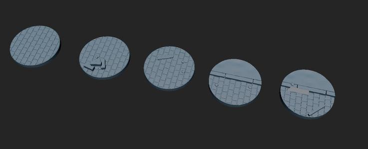 Bolt action Cobblestone Bases A