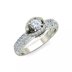 Elegant Fancy Cut Diamond Engagement Ring