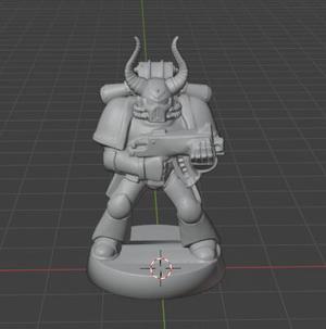 RETRO ANGRY MARINE