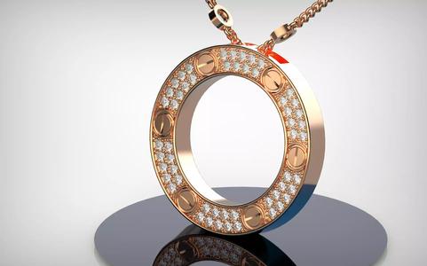 Pendant Love de Carier paved Original