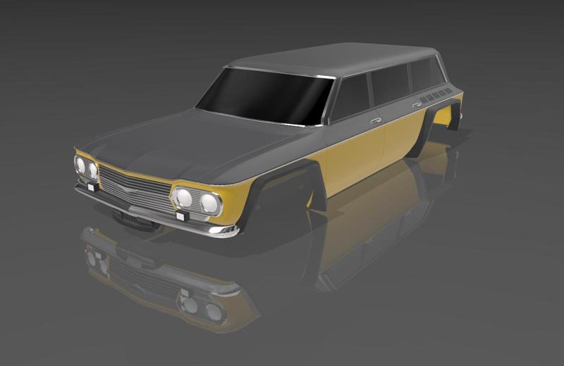 Chevrolet Corvair Lakewood MORRVAIR - 1:24 & 1:25 SCALE