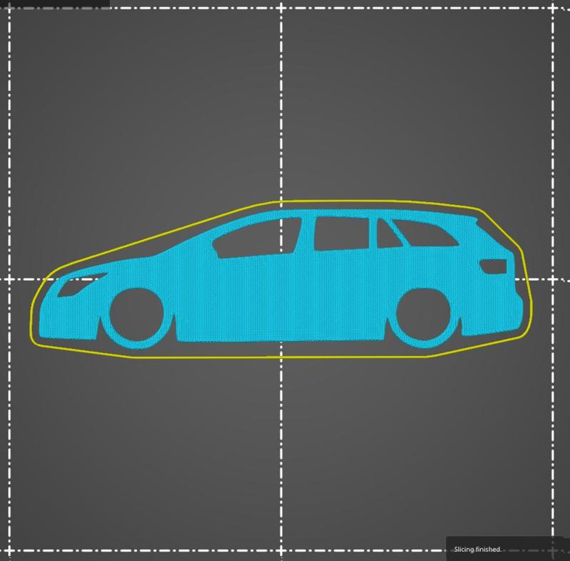 Toyota Avensis T270 Wagon T27 2009 key silhouette