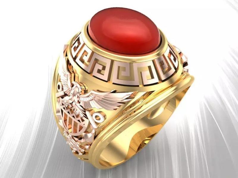 Eagle ring - War rings - Army ring