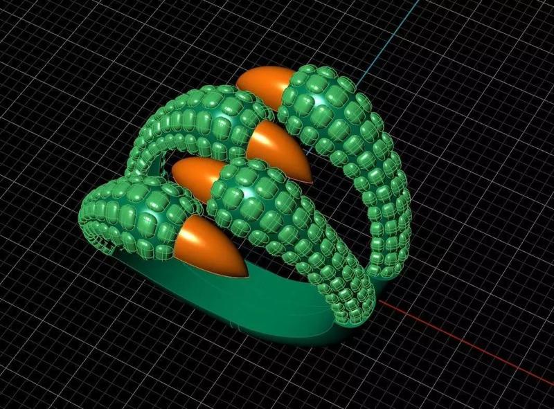 Eagle claw ring - Kartal pencesi yuzuk