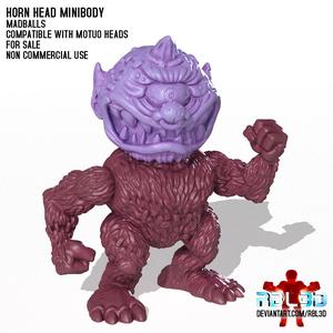 Madballs Horn head Head + Minibody