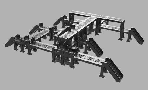 Walkway Scenery for Tabletop wargaming.