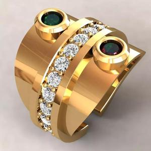 3d-Model eyes ring