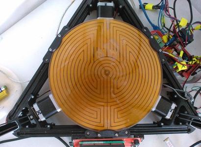 Kossel XL Plate Holder with FSR support