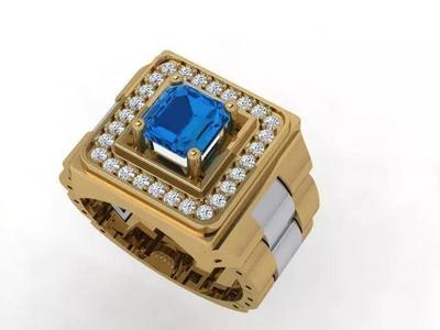 A Showcase of Luxury Men Rings Inspired by Watches