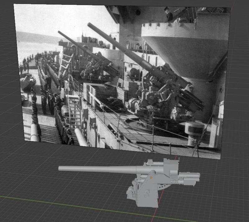 Royal Navy 4.7"/40 (12 cm) QF Mark VIII Gun