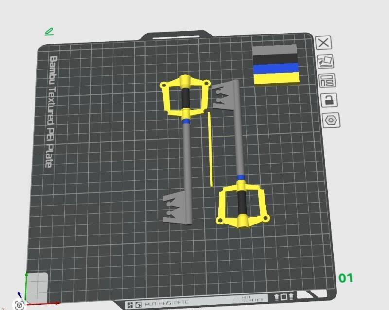 Kingdom hearts keyblade