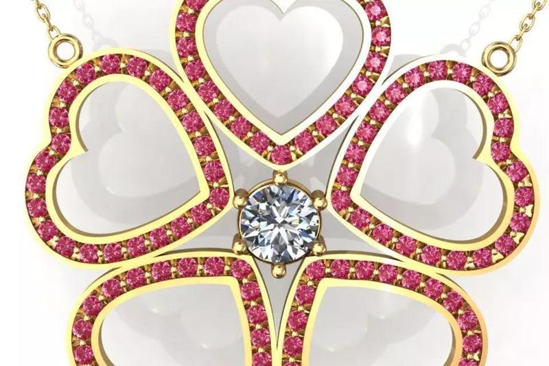valentine pendant