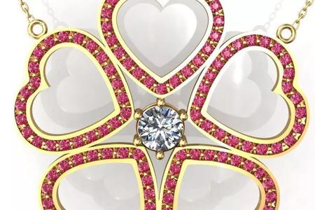 valentine pendant