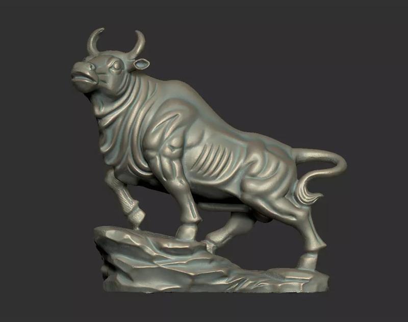 Bull Sculpture