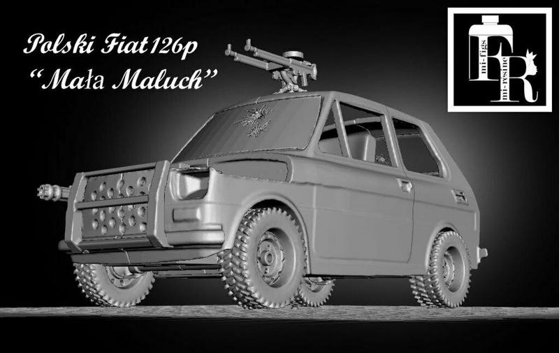 BITUME/GASLANDS POLSKI FIAT 126P "MAŁA MALUCH" POST-APOCALYPTIC