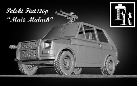 BITUME/GASLANDS POLSKI FIAT 126P "MAŁA MALUCH" POST-APOCALYPTIC