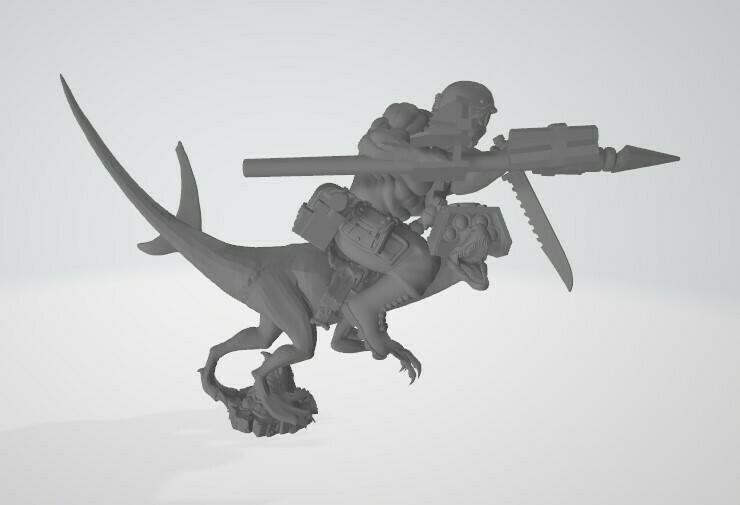 cata-chan lizard rough rider