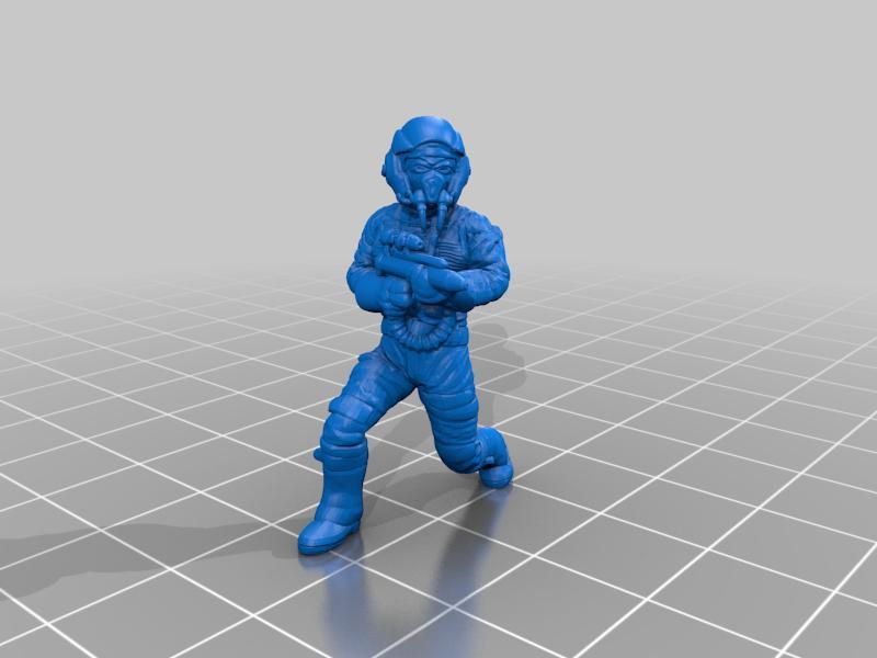 A-Wing Pilots (star wars legion scale)