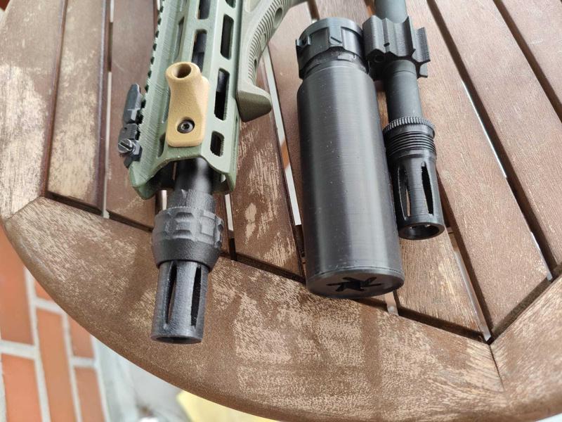Ase Utra style QD muzzle devises