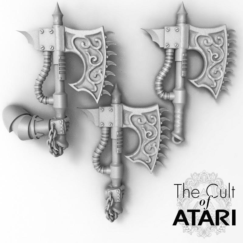 Traitor Space Marine Chain Axe