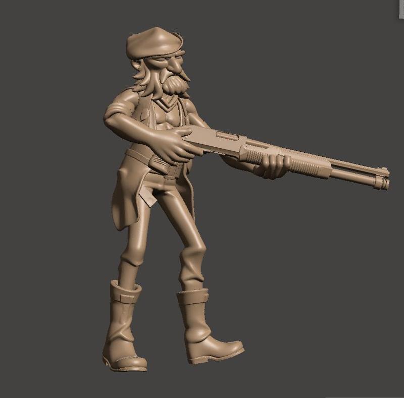 Jacob and his shotgun