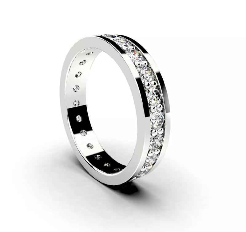 Eternity montatura - diamond eternity ring