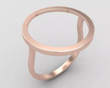 lightweight Circle minimal ring 109-MW