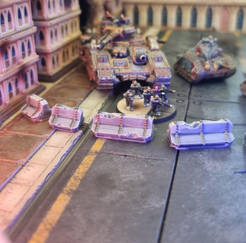 Concrete Road Blockade - 8mm