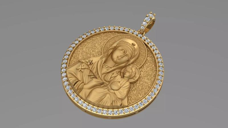 Mothermary  jesus holy 3d model printable model