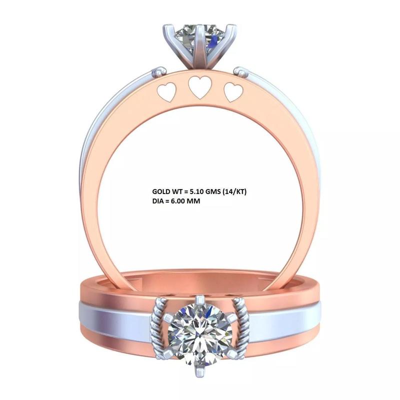 Heart Style mens ring love ring promise and proposal ring GR-28