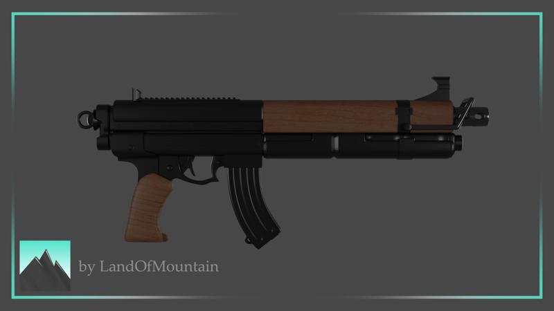 Final Fantasy VII - Shinra Infantryman - Rifle