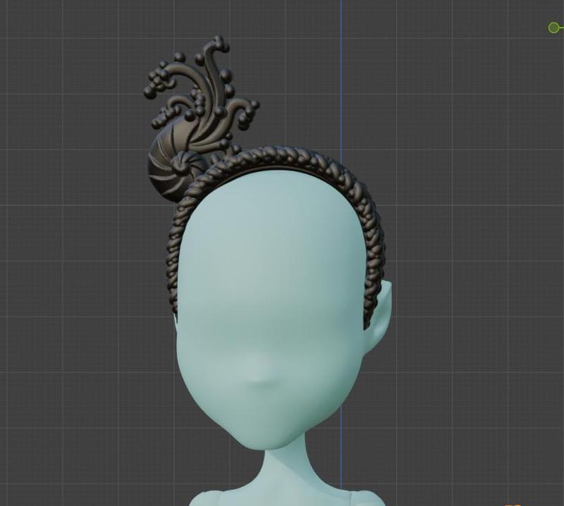 Monster High Doll Lagoona Blue Frights Camera Action Black Headband Replacement