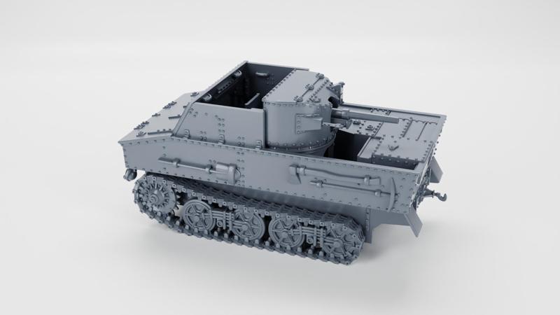 Tank hunter T13 B2 (Belgium, Interwar+WW2)