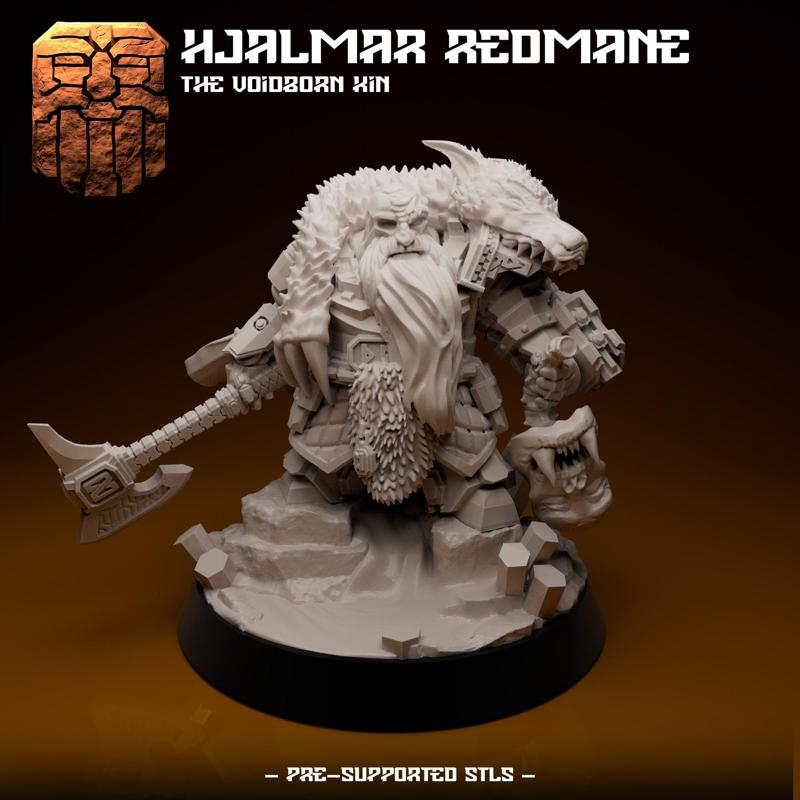 Warden Hjalmar Redmane - Presupported