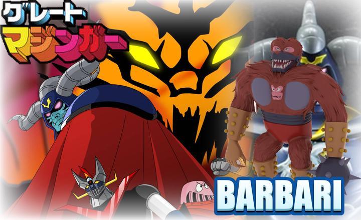 BARBARI AND DRAGON OBELIUS