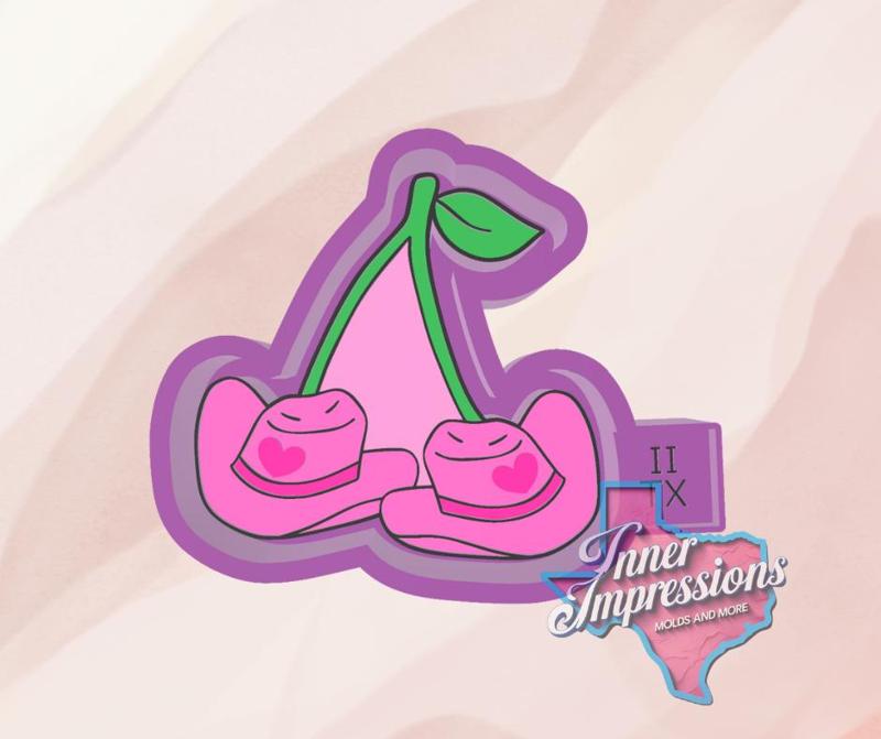 Cowboy Hat Cherry Freshie Mold