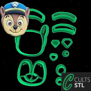 CORTADOR - CHASE - PATRULHA CANINA - 5cm