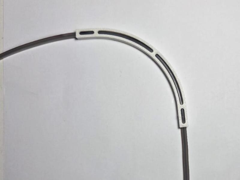 90° bend for PTFE tubes