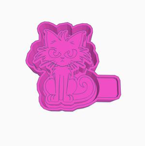 Angry Cat Mold Housing STL