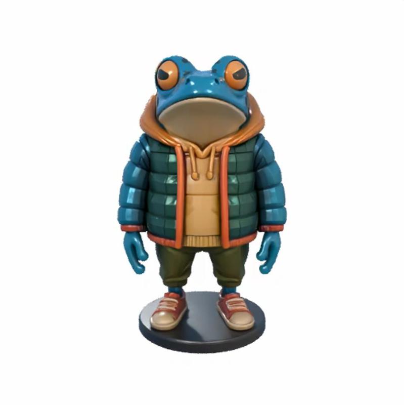 Frog Guy - 3D Printable Urban Amphibian