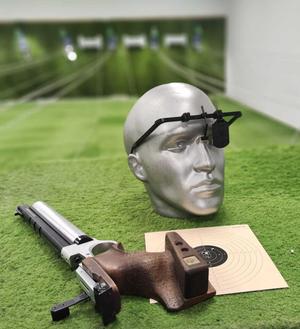 Shooting Glasses – Adjustable ISSF Style for Pistol