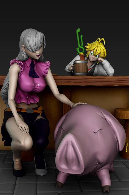 Meliodas and Elizabeth