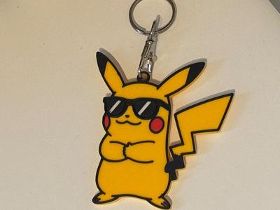 Smooth Pikachu Keychain