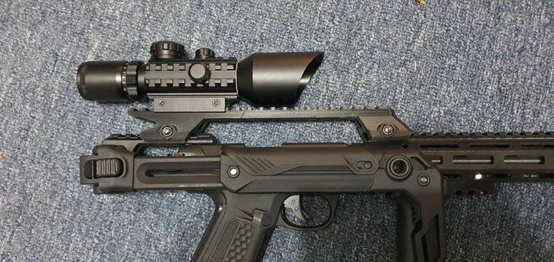 Airsoft Action Army AAP01 Raised Carry Rail NATO Spec