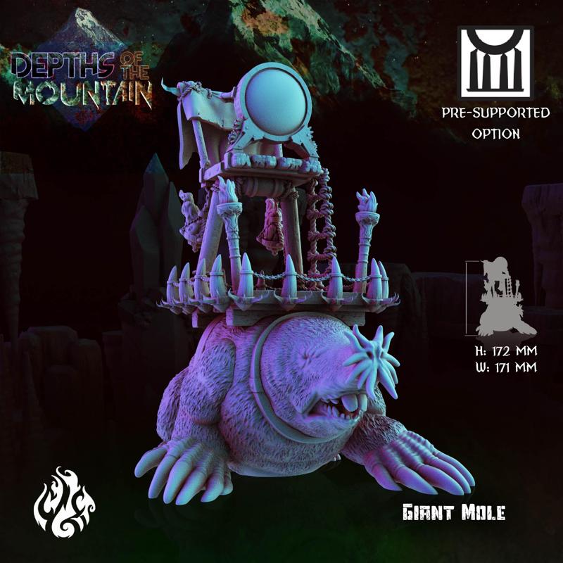 Giant Mole mount
